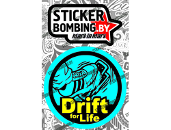 стикер - Drift For Life