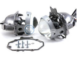 Комплект Biled Hella 3R Professional с рамками для замены штатных ксеноновых / галогенных линз автомобиля Subaru Legacy Outback B13 (2003 - 2006) и B14 (2009-н.в.) на светодиодные