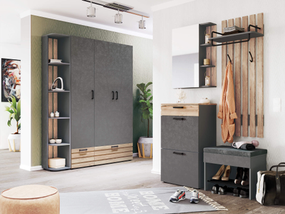 Угловой набор мебели для прихожей Денвер 401 190