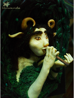 Фавн. Подвеска с фавном - волшебное украшение Винсенто