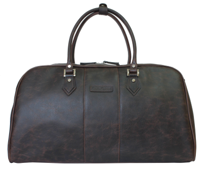 Кожаная дорожная сумка Normanno brown (арт. 4007-02)