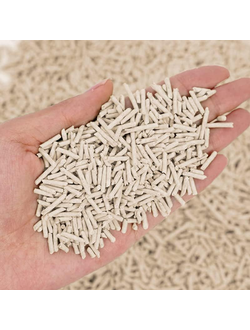 Комкующийся биоразлагаемый наполнитель WEWE для кошек на развес, 1 кг (2,5 л)