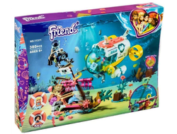 Конструктор для девочек Подводный мир, 380 деталей