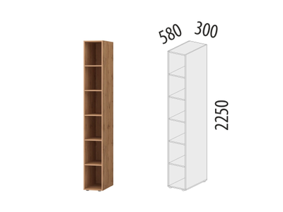 Стеллаж Монако 902.56