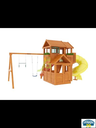Детская площадка IgraGrad Клубный домик 3 с трубой Томск