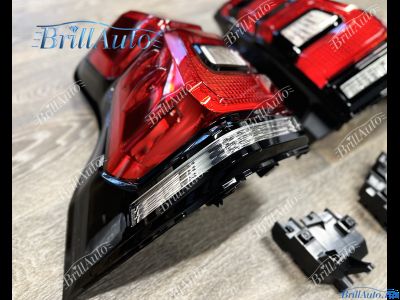 Стопы Toyota Land Cruiser Prado 150 2018+ красные светодиодные