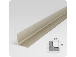 Алюминиевый внутренний уголок Лука УВО 18-27.2700.042л шампань