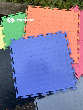 Продажа модульной плитки ПВХ для пола Strong Normal Blue в Иркутске