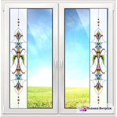 ВИТРАЖНАЯ ПЛЕНКА F-1