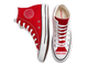 конверсы для женщин красно-белого цвета