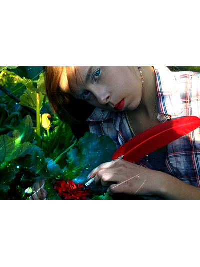 Красивые длинные серьги "Хрустальная роса"