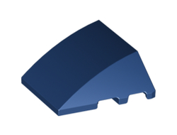 Wedge 4 x 3 Triple Curved No Studs, Dark Blue (64225 / 6034535 / 6394560)