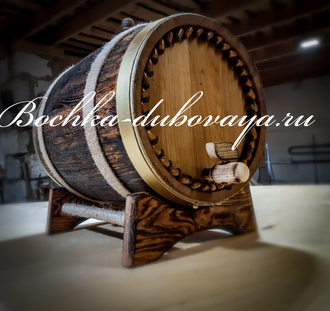 ДУБОВАЯ БОЧКА 20 ЛИТРОВ СЕРИИ BRUTAL LINE