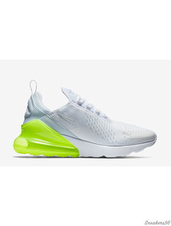 Nike Air Max 270 “WHITE/VOLT” Унисекс (36-45)