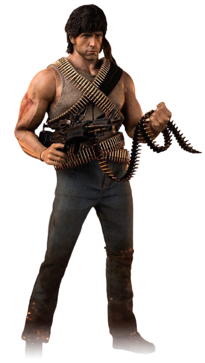 Джон Рэмбо (Сильвестр Сталлоне) - КОЛЛЕКЦИОННАЯ ФИГУРКА 1/6 John Rambo (3Z02880W0) - threezero