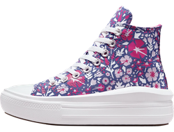 Кеды Converse Move Paper Floral Washed Indigo
