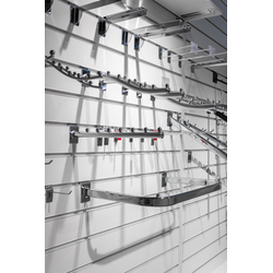 (ЭИАС1000) Стенд со слотпанелью, с тумбой (в ассортименте)