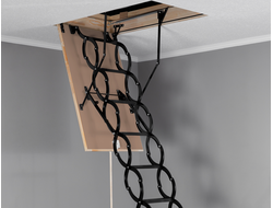 Лестница чердачная раздвижная OMAN NOZYCOWE TERMО GREY