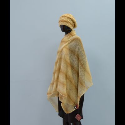 Шарф Vizio 7014 SX светло - коричневый