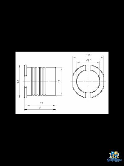 Втулка для ⌀4.3 Biohorizons