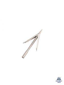 Наконечник Scorpena нержав. 14см 2 флажка