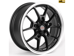 Комплект дисков R17 7,5J ET+35 5*100 RAYS iV-026-DS315 Черный матовый с полированным ободом (81895)