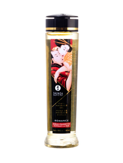 271008 Масло массажное для тела Shunga «Романтика. Шампанское и клубника» 240мл