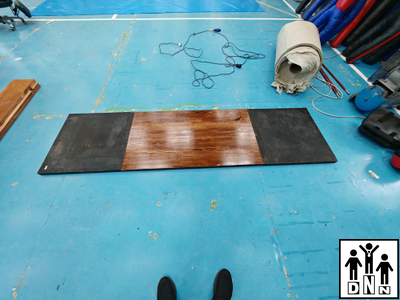 Помост для становой тяги компактный с морением