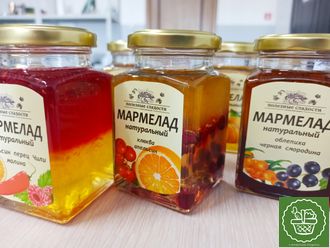 Мармелад  черная смородина и облепиха