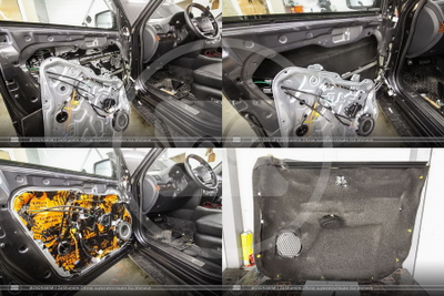 ШУМОИЗОЛЯЦИЯ KIA MOHAVE / КИА МОХАВ