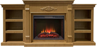 Электрокамин Брукс LUX DN с очагом Sparta 25.5 LED