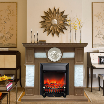 камин электрический Порту DN M2 с очагом Fobos