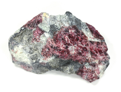 Эвдиалит в породе, Россия, Кольский п-ов, Хибины (70*35*30 мм, 103 г) №25686