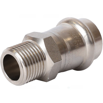 Переходник ROMMER ВПр-НР, 22х1/2 из нержавеющей стали прессовой