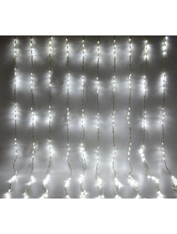 Светодиодная гирлянда "Водопад" 62# (белый) 3х3м 5шт