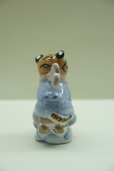 Тигрёнок на санках