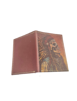 Картхолдер-книжка с двумя отделениями "Индеец"