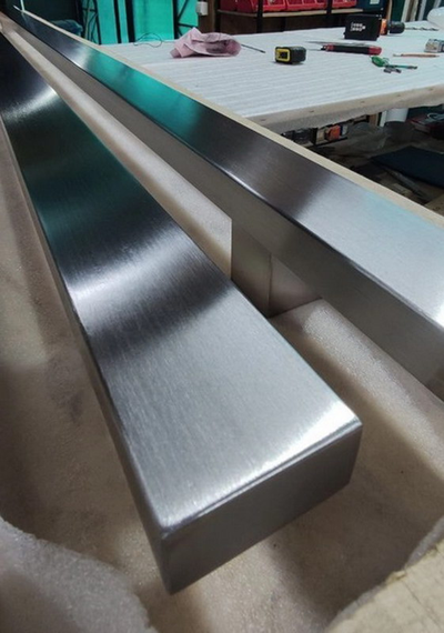 Арт. 50х25 Inox Basic+ , L-1800 мм