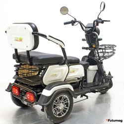 Трицикл GreenCamel Фродо X7 (60V 500W R8) дифференциал синий