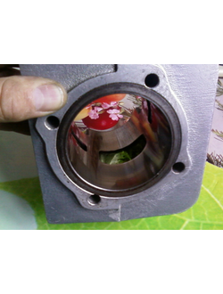 Керамическое покрытие цилиндров и сульфидо-молибденовое покрытие поршней на "Буран"