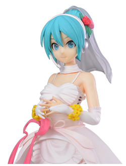 Фигурка Мику Хацунэ (Hatsune Miku White Dress)
