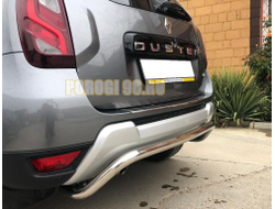 Защита заднего бампера скоба d53 для Renault Duster (2017-2021)