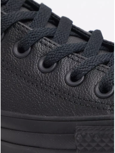 Кеды Converse All Star кожаные черные низкие