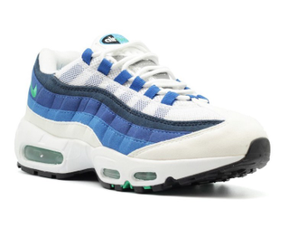 Nike Air Max 95 Белые с синим (36-40) Арт. 001МF