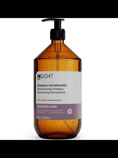 INSIGHT DAMAGED HAIR Шампунь для восстановления поврежденных волос, 900 мл