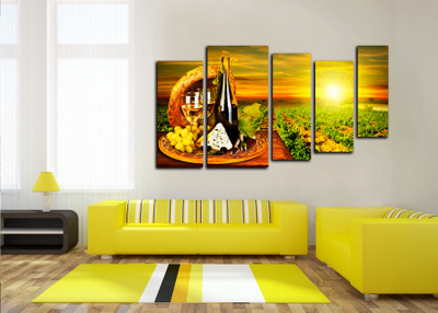 Модульная картина "Прекрасный урожай"