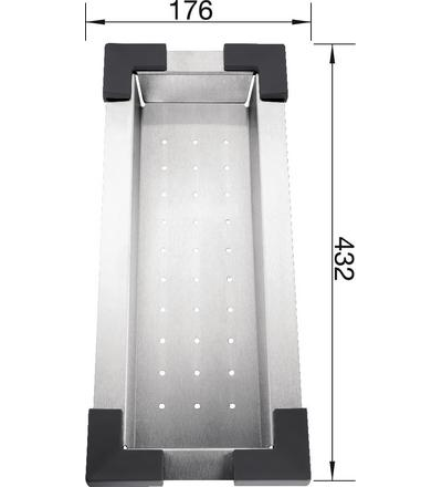 КОЛАНДЕР Blanco SUBLINE (514542)