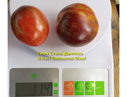 Томат Гном Сталь Дамаска (Dwarf Damascus Steel)