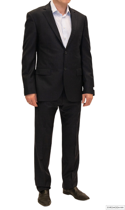 Костюм мужской синий в полоску Дариан (р.50)