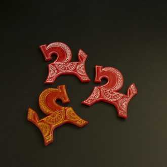 каттер "Лошадка орнамент"